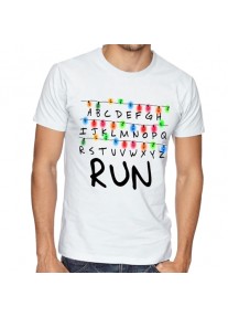 Мъжка тениска на STRANGER THINGS - ABC RUN